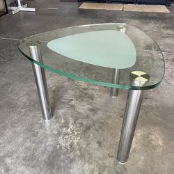 Modern Glass Side Table