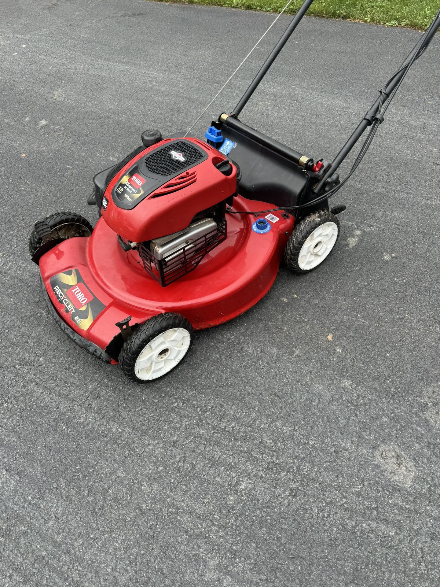 Toro Recycler Mower Not Self Propelled 190cc Engine. Read Below Before Contacting Me.