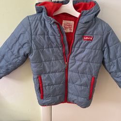 Boys Winter Coat Levi Straus 6-7 yrs