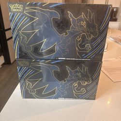 Pokemon Mega Charizard ex Ultra Premium Collection Box Sealed New UPC - Lot of 2