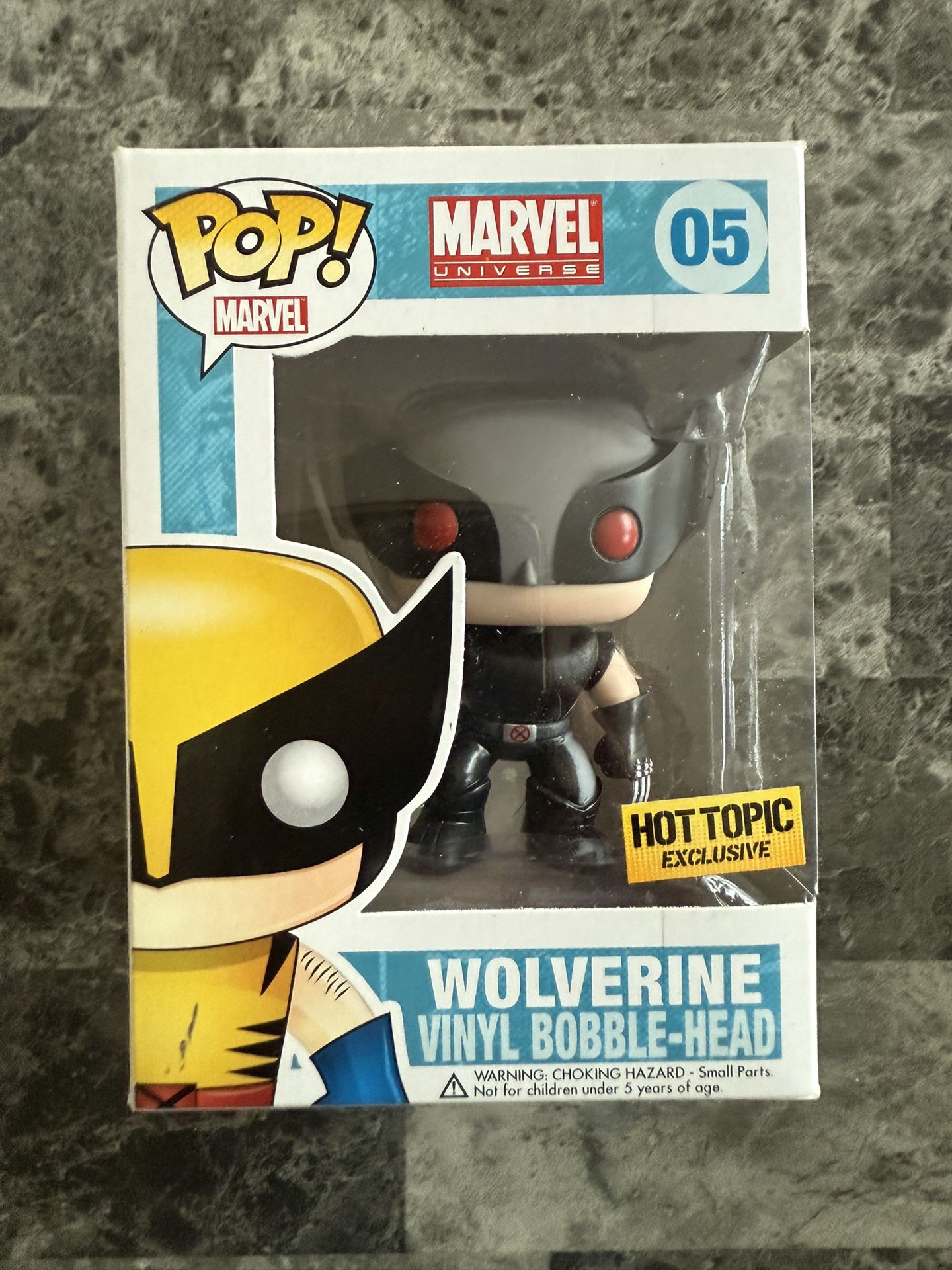 Funko Pop Marvel #05 Wolverine X-Force Hot Topic Exclusive