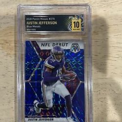 2020 Panini Mosaic Justin Jefferson
