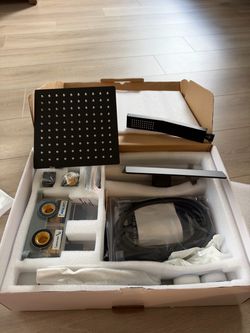 Matte Black Rainfall Shower System – Brand New