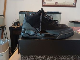 Jordan Black Cat 3, size 9.5, brand new