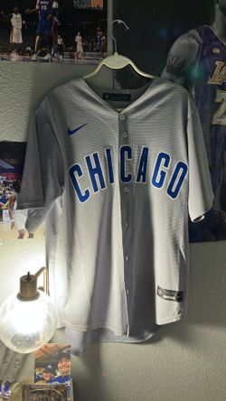 Chicago Cubs gray jersey