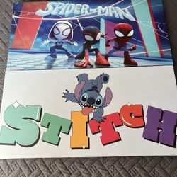 Spider Man And Stich Poster 