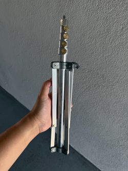 Tripod Stand for Cassette Air Sampling, Used good condition, Aluminum and Brass