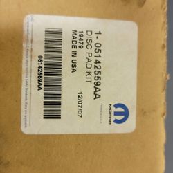 MOPAR FRONT BRAKE PADS/ROTORS FOR 2006/2020 CHARGER,CHALLENGER, MAGNUM,AND CHRYSLER 300