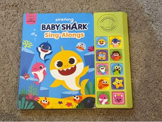 Pinkfog Baby Shark Sing-Alongs Sound Book. New.