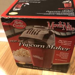 Betty Crocker Hot Air Popcorn Maker