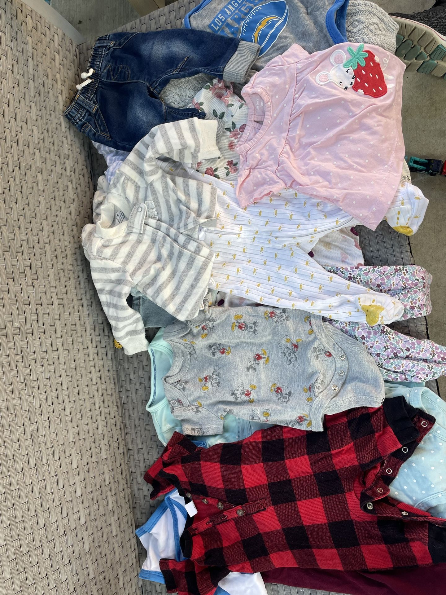 Total Of 140 Baby Girl Clothes