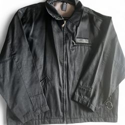 Warner Bros Marvin Martian Nylon Black Jacket
