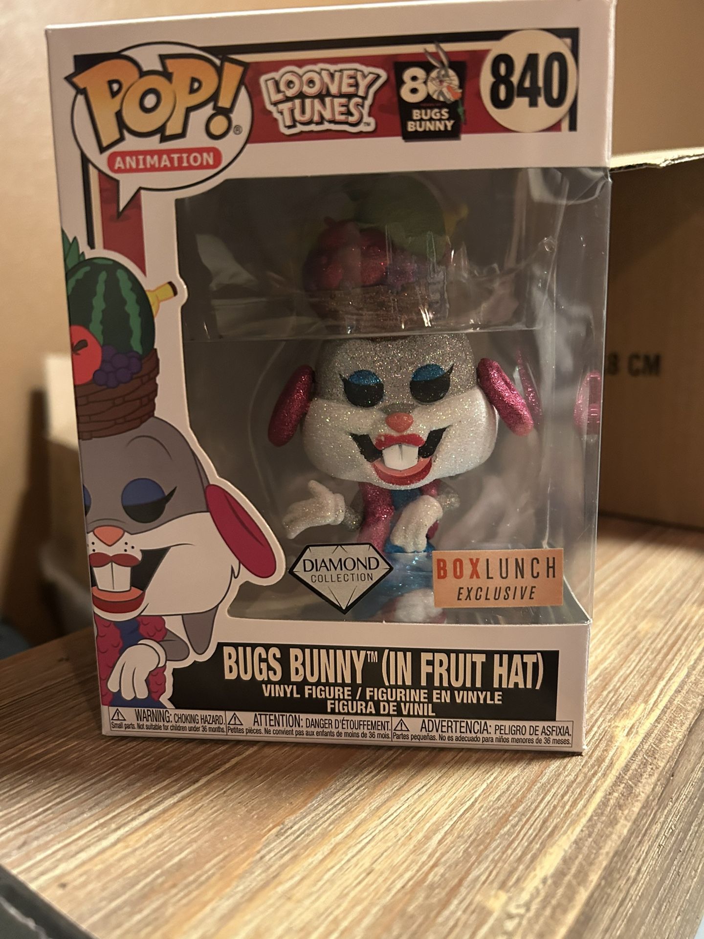 Bugs Bunny in Fruit Hat Funko POP! (Diamond - Boxlunch) #840