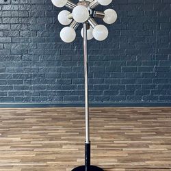 Vintage Post Modern Space Age Chrome "Sputnik" Floor Lamp, c.1970's - Delivery Available 
