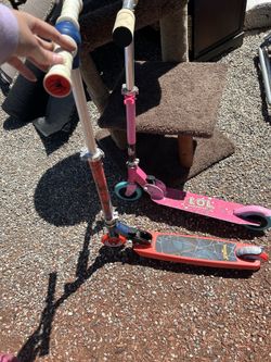 Kids scooters $6 each
