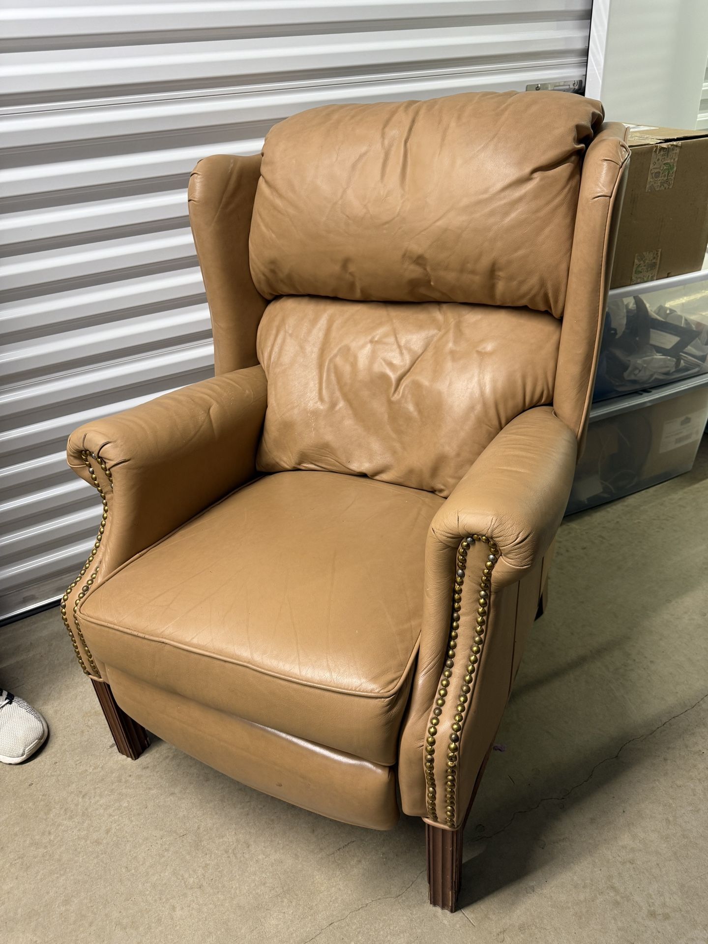 Leather Recliner Chair