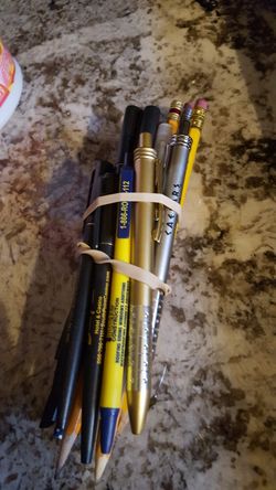 Extra pens & pencils