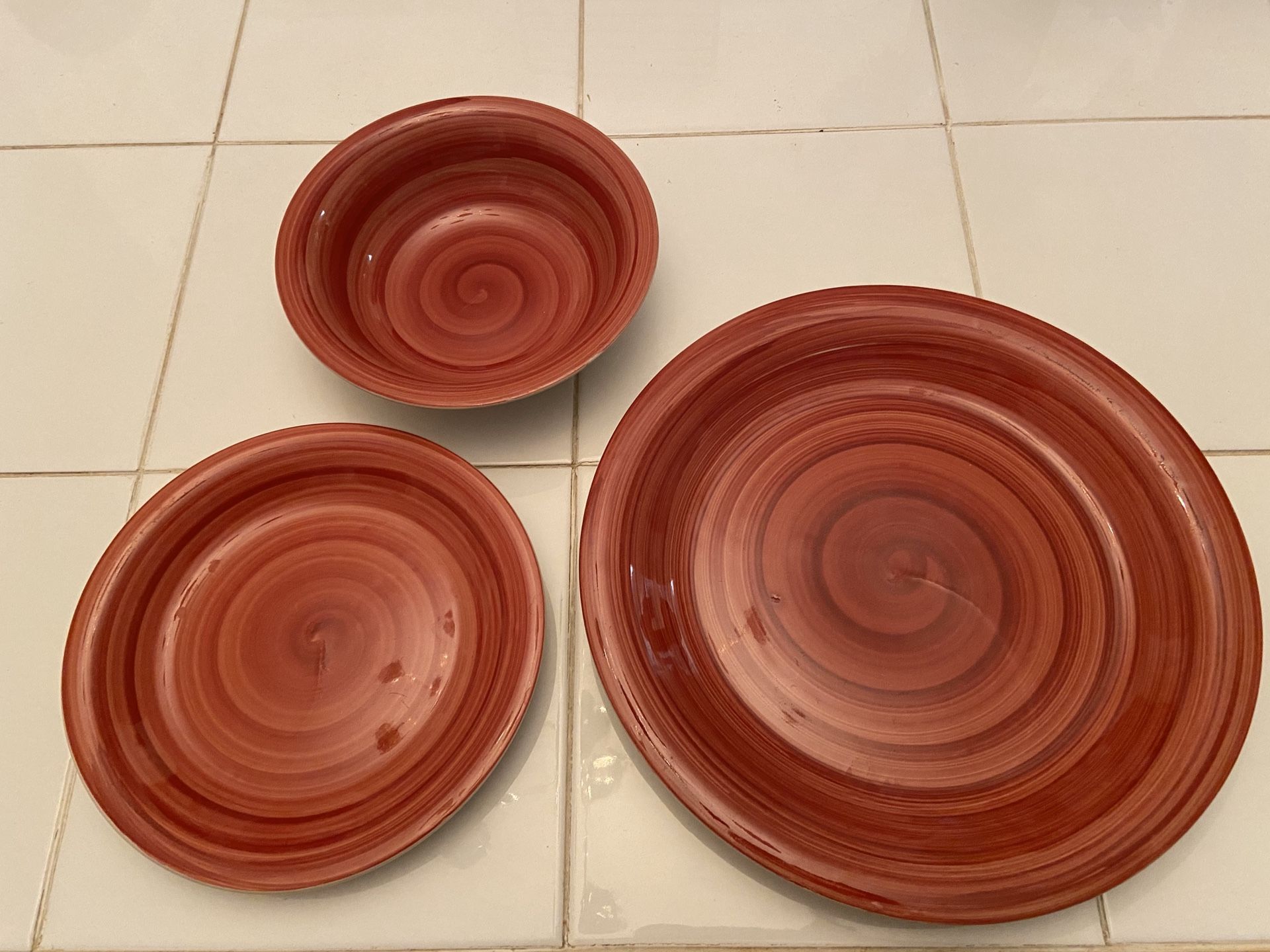 Dish set (4 sm plate, 4 lg plate, 3 bowl)