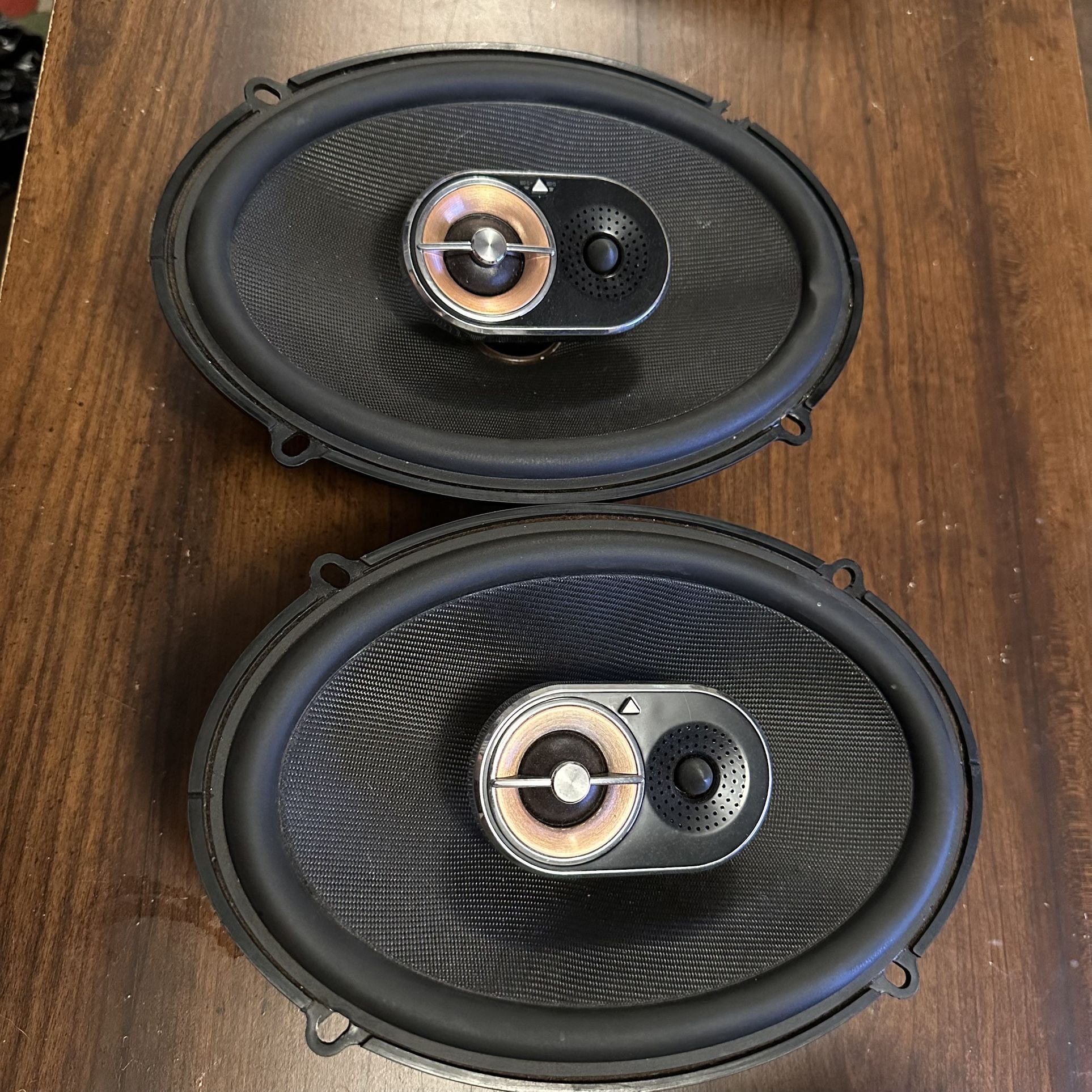 Pair (2) Of Infinity 93ix Speakers 6x9 - Main Image