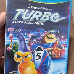 DreamWorks Turbo: Super Stunt Squad for Nintendo Wii U (Brand New, Sealed)