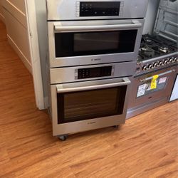 BOSH COMBO OVEN 30” MICROWAVE AND OVEN 
