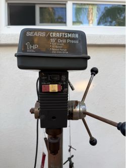 15” craftsman drill press