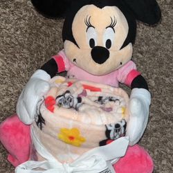 Minnie Mouse & Blanket 