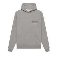 Dark oatmeal essential hoodie