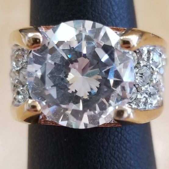 Gold Plated Costume Jewelry Ring