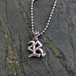 Chrome Hearts Alphabet R Initial Charm