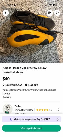 Adidas Harden Vol. 8 basketball shoes