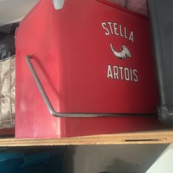 Vintage Stella Artois Beer Collectors ! Ice Box  Cooler 