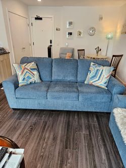 Couch and love seat