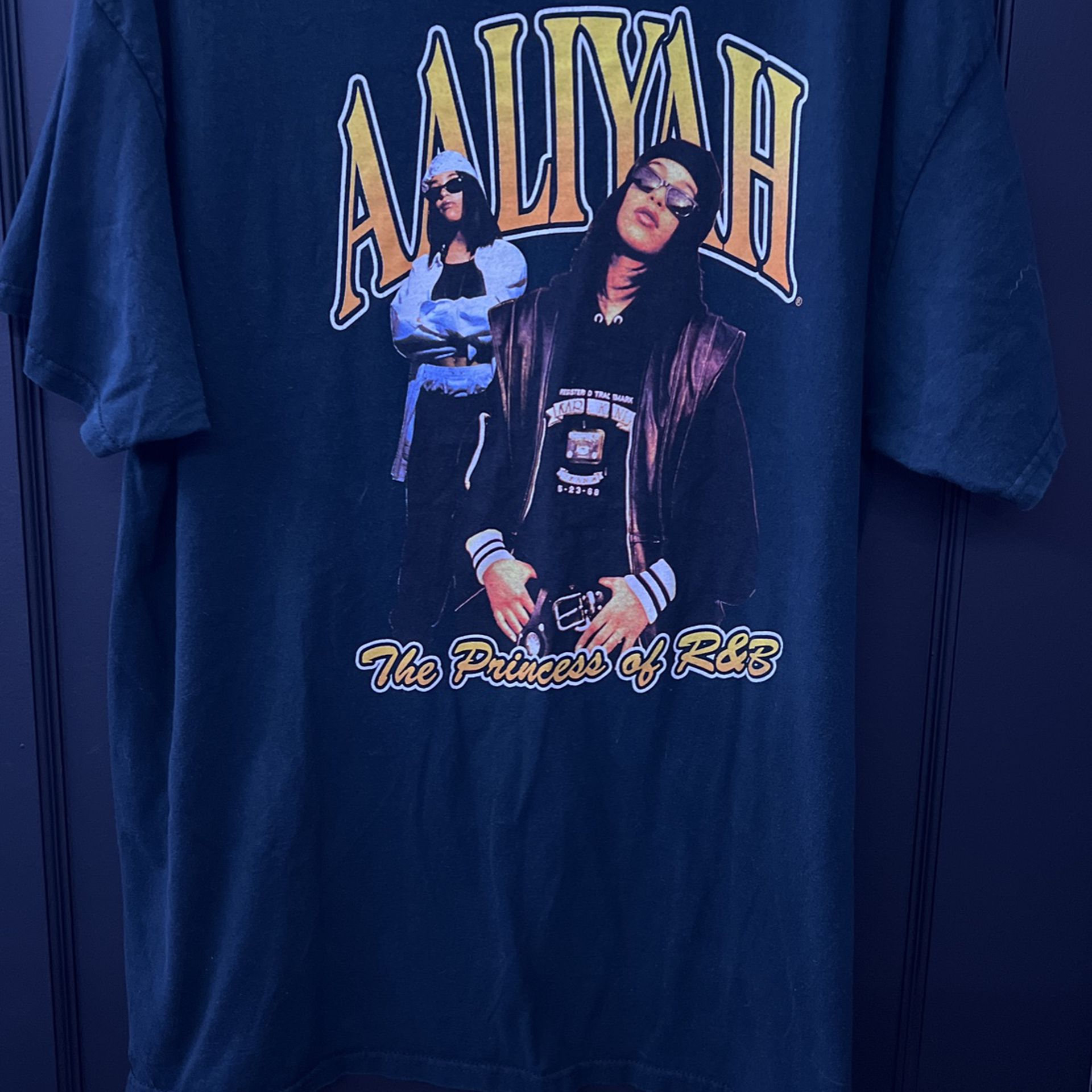 Aaliyah R&B Tshirt Size 2x