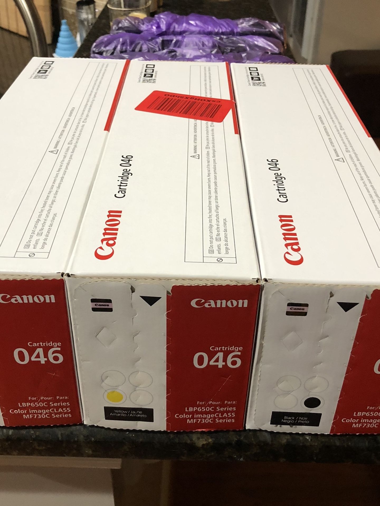 Cannon Toner Cartridges - Cartridge 046