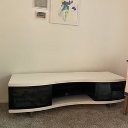 Tv Center Console Entertainment Center Stand 