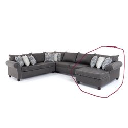 CHAISE LOUNGE from “ASHTON Sectional Couch” - “BOB’S FURNITURE” 