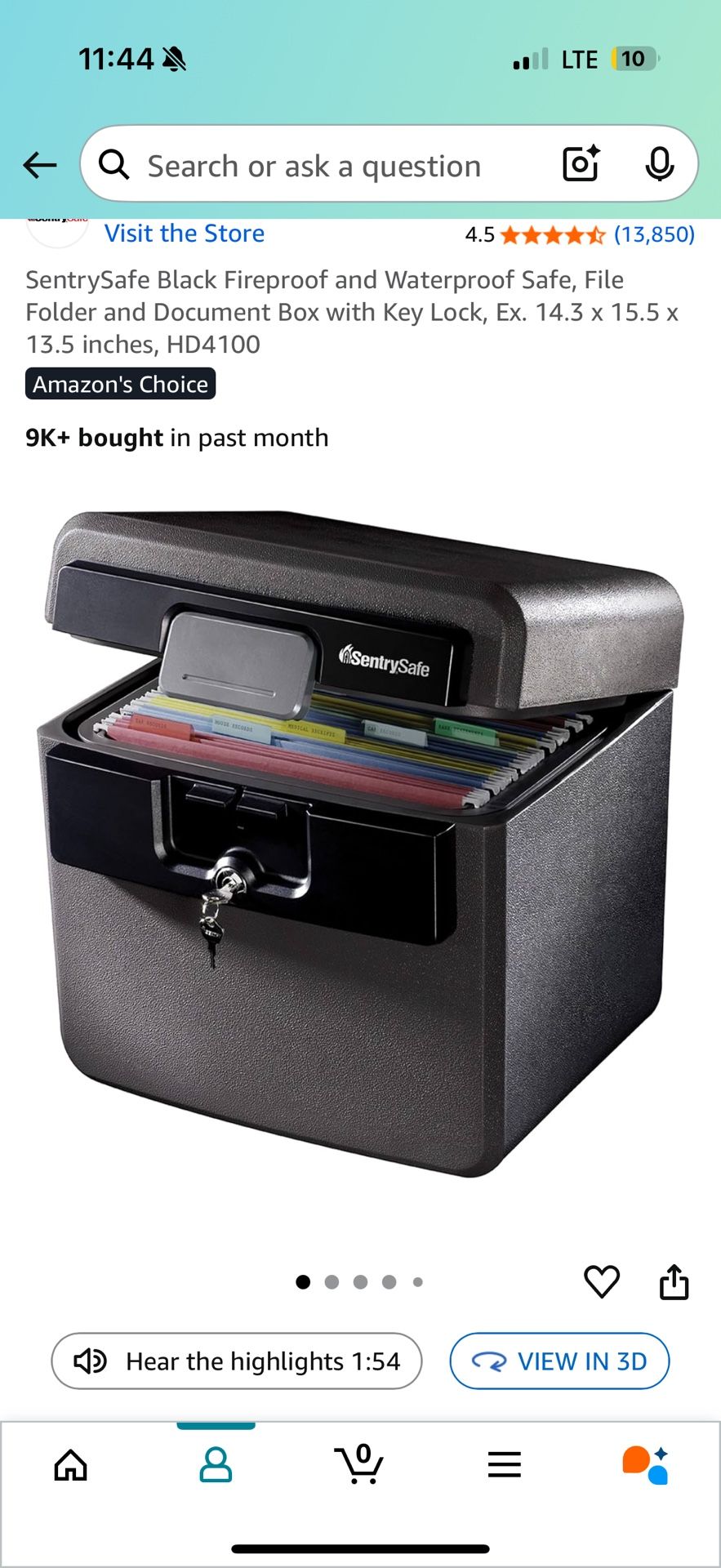 Safe / File Box