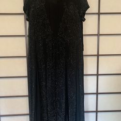 antique dress and belt