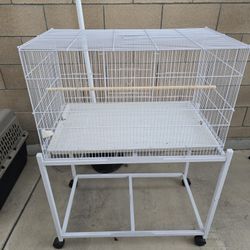 Bird Cage With Cart