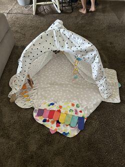 Wooden Canopy Play Time Matt And Cover