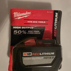 Milwaukee 12.0ah battery 