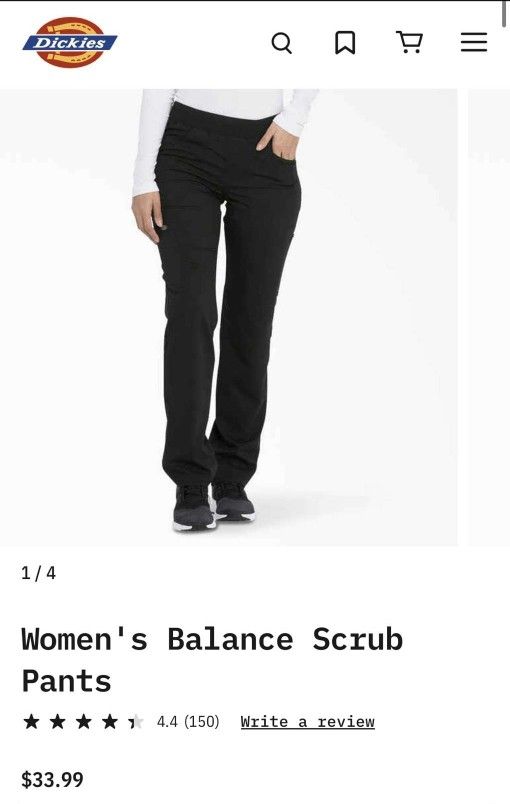 Dickies Women's Scrub Pants