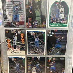 Kevin Garnett Basketball  Card Lot Of 27 Cards
