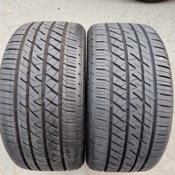 2 Bridgestone Tires 255/35/18