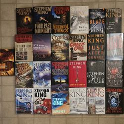 Stephen King 1st Ed./1st Printing Book Lot