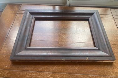 Antique Thick Wood Wall Frame