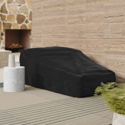 Article Lubek Outdoor Right Chaise Cover Waterproof Patio Furniture Protector Black