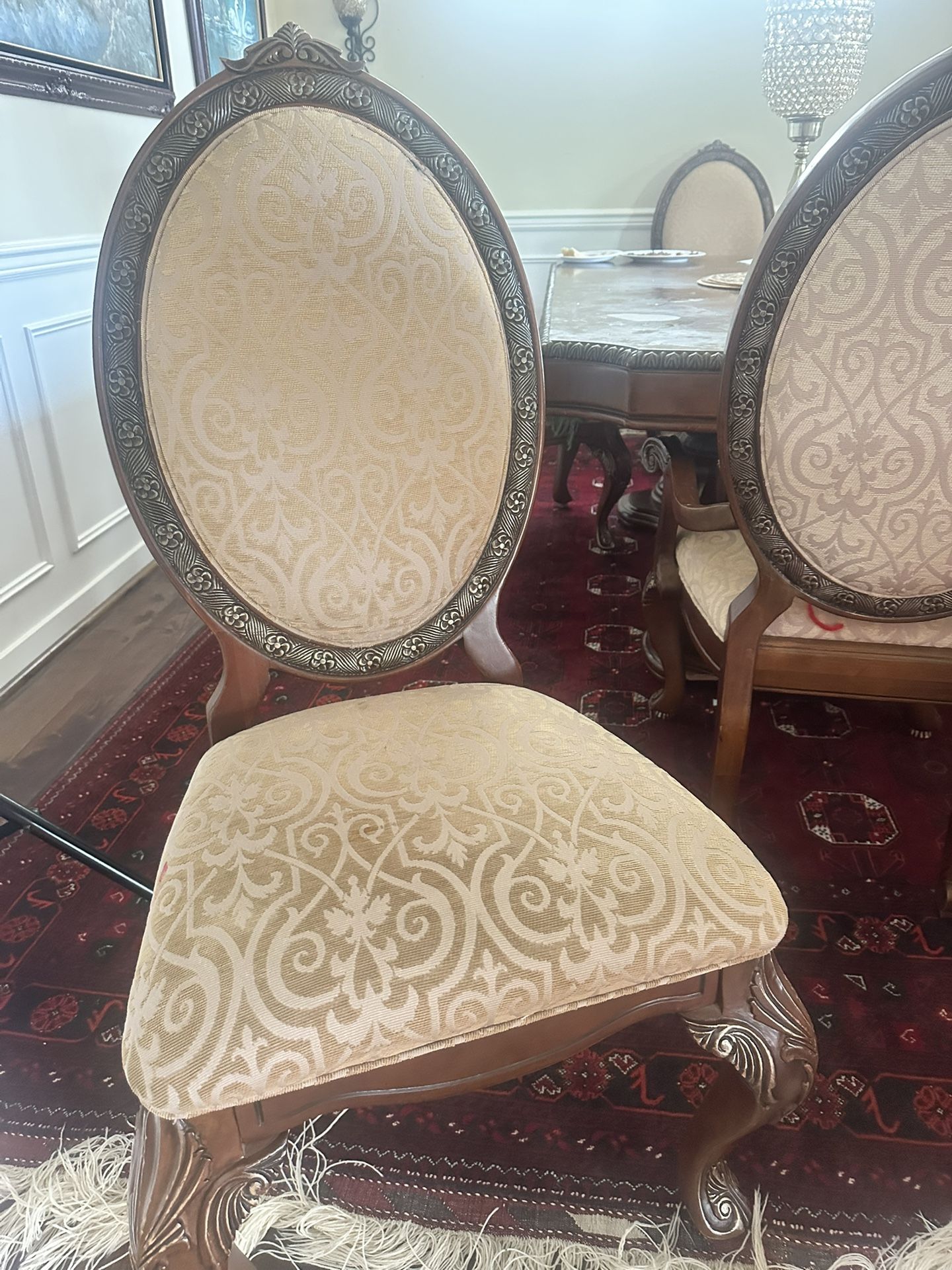 Ashley Solid Wooden chairs