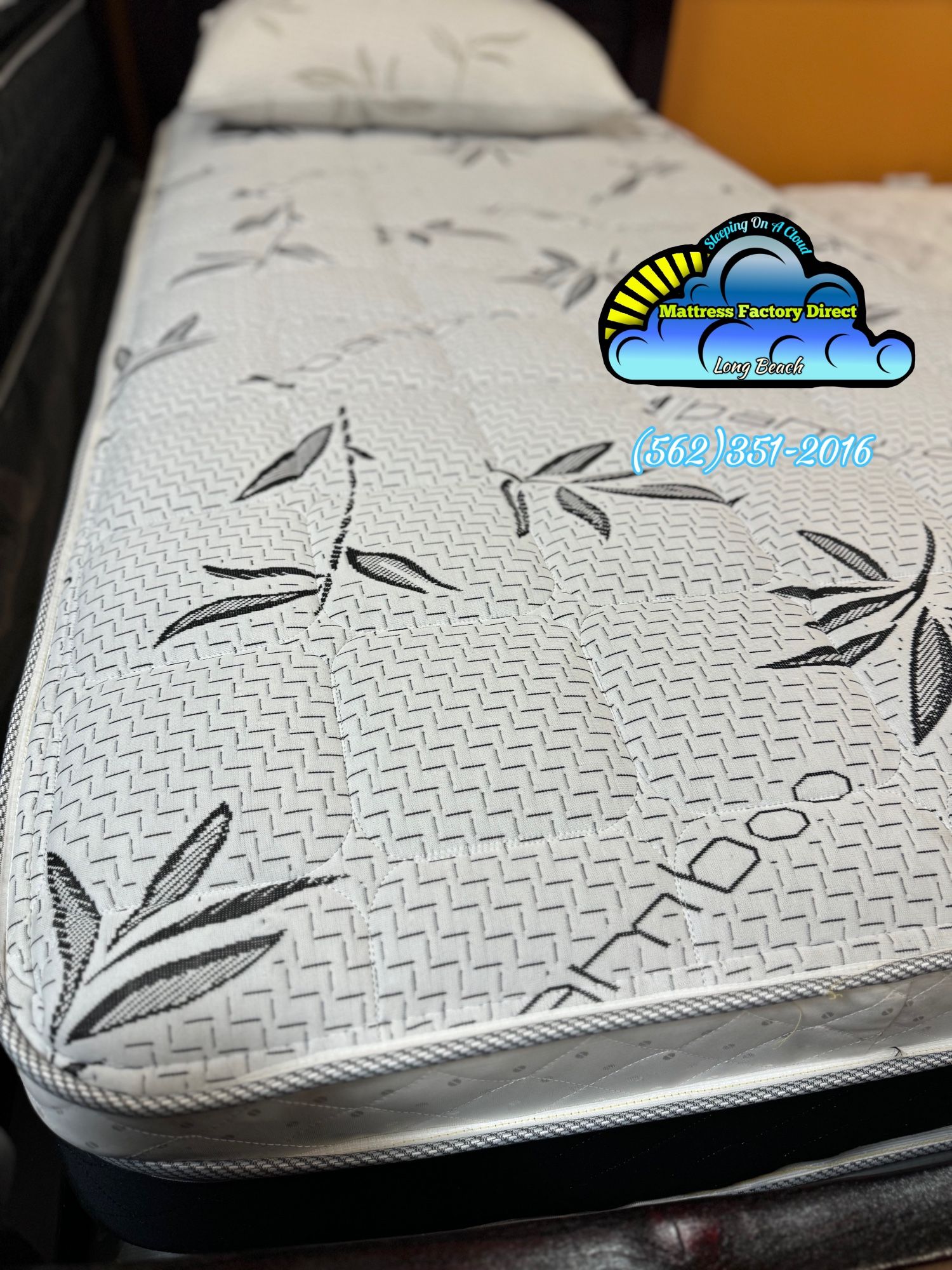 Twin Pillowtop Mattress And Box Set